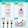 Electric Makeup Brush Cleaner Machine, Multi-Functional Automatic Makeup Brush Cleaner