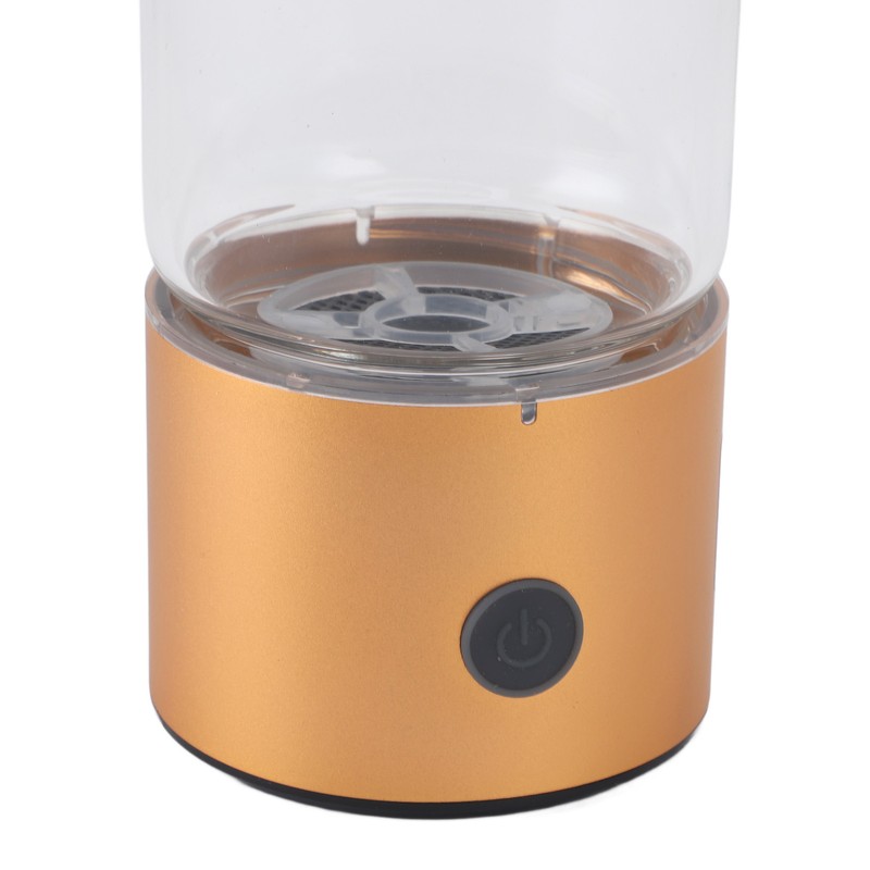 Hydrogen Water Bottle Portable 410ml Hydrogen Rich Water Glass Cup