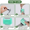 AUXHCYL Confidential Roller Stamp with 3 Pack Refills,Identity Theft Rolling