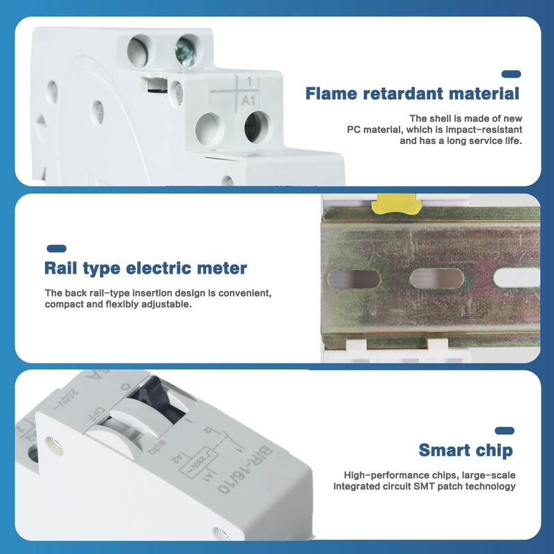 DEWIN Electronic Pulse Relay, Double Voltage Pulse Relay, Electronic Pulse