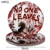 Halloween Disposable Tableware for Horror Parties – Bloody Handprint Paper