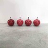 Marble Apple Small Marble Apple Small Red Interior Marble Paperweight