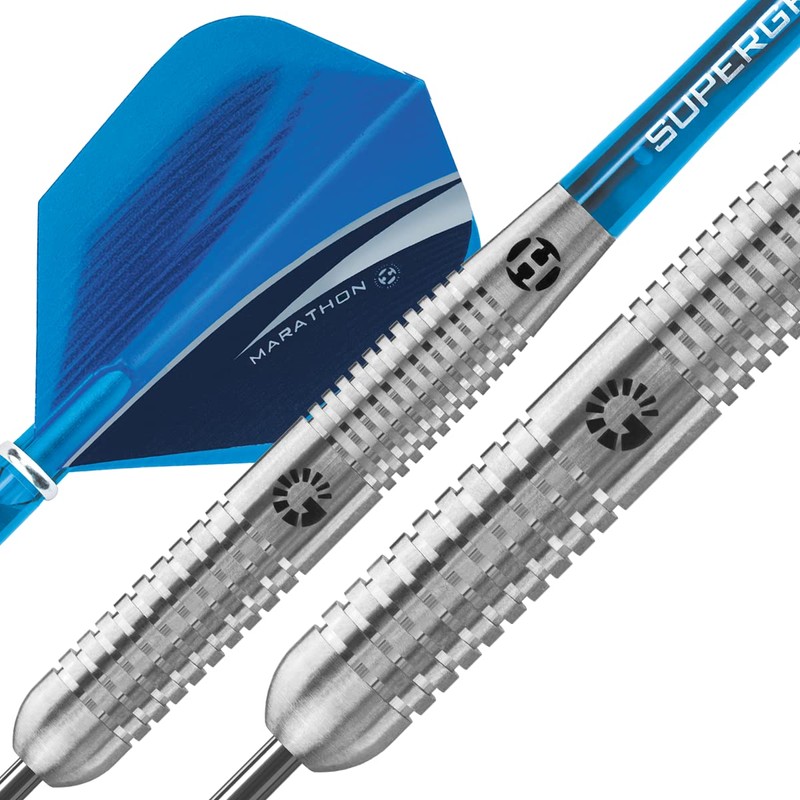 Harrows Unisex's Genesis Tungsten Darts, Silver, 22 g