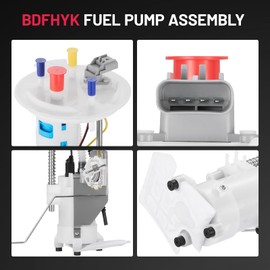 BDFHYK Electric Fuel Pump Module Assembly Compatible with Ford F-150 2004-2008 4.6L 5.4L V8, Compatible with Lincoln Mark LT 2006-2008 5.4L V8 Replace E2533M