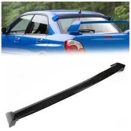 KUAFU Rear Roof Spoiler Compatible with 2002-2007 Subaru Impreza WRX STI Rear Window Spoiler Roof Top Spoiler Visor Wing ABS Painted Gloss Black