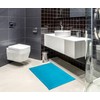 Lashuma Bathroom Mat 50 x 70 cm Aquamarine - Blue,