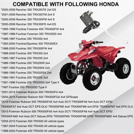 Vanlison Front Hand Brake Master Cylinder 7/8" Compatible with Honda ATV Fourtrax Sportrax TRX 200 250 300 350 Rancher TRX 350 Foreman TRX 400 450 500 Rubicon TRX 500 Repl.# 45510-HM3-305