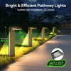 COXSENI Solar Pathway Lights Outdoor 6Pack, 400LM Motion Sensor Walkway