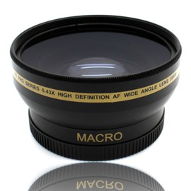 58MM Wide Angle Macro Lens for Canon EOS Rebel T6 T5 T3 SL2 SL1 18-55mm