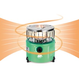 Caynel 2 in 1 Portable Propane Heater and Stove, Outdoor Camping Liquefied Gas Stove, Ice Fishing Hiking Hunting Survival Emergency Tent Multifunctional Handheld Heater（Grey）