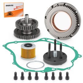 Puller Tool + Starter Clutch & Idler Gear Shaft Gasket for Yamaha V-Star 1100 Custom Classic Silverado XVS1100 1999-2009