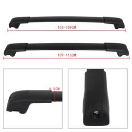 OCPTY Roof Rack Cross Bars Fit For Toyota For RAV4 2019 2020 2021 2022 2023 Luggage Racks Rooftop Cargo Carrier Bag Luggage Kayak Canoe Bike Snowboard Skiboard