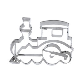 Staedter Locomotive Cookie Cutter, 8 cm, Stainless Steel, 30 x 30 x 30 cm