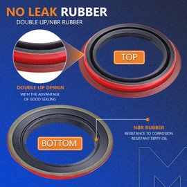 MAXFAVOR 3PCS Front Wheel Bearing for Ford Explorer 1990 1991 1992 1993 1994 RWD Front Wheel Bearing Seal WTA37*1 WS4250*2