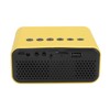 YT500 Mini Projector Portable Movie Projector with Audio and Video/USB/Memory