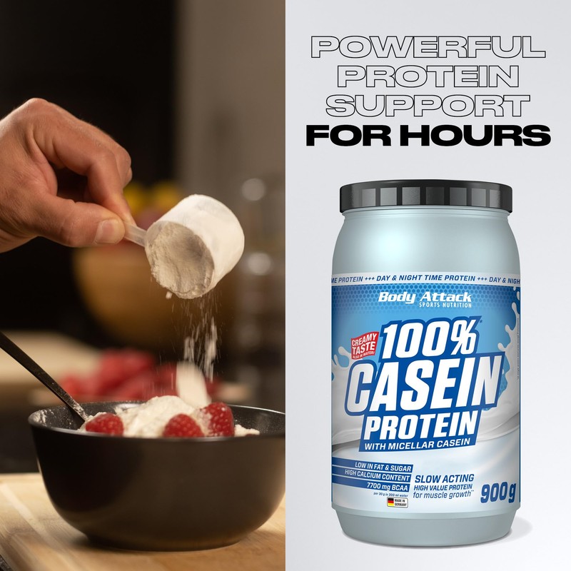 Body Attack 100% Casein Protein 29774 900g 1.00