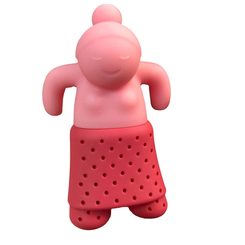 Cute Tea Infuser Girl - Reusable Loose Leaf Tea Steeper