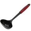 Chef Craft Select Nylon Soup Cooking Ladle, 12 inch, Red