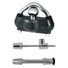 Trimax UMAX100 Universal Solid Hardened Steel Trailer Lock with Coupler