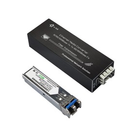 Micro Mini Gigabit Fiber Media Converter Small Size Ultra-Compact 10/100/1000Mbps Ethernet IP Copper to Fiber Optic Converter with Single Mode 1310nm 20km SFP Module USB Type-C Power Input