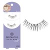 Decorative Eyelashes < 010 > (4 Pairs of Top False