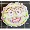 Unbranded Sesame Street: Oscar The Grouch Embroidered Iron-on Patch