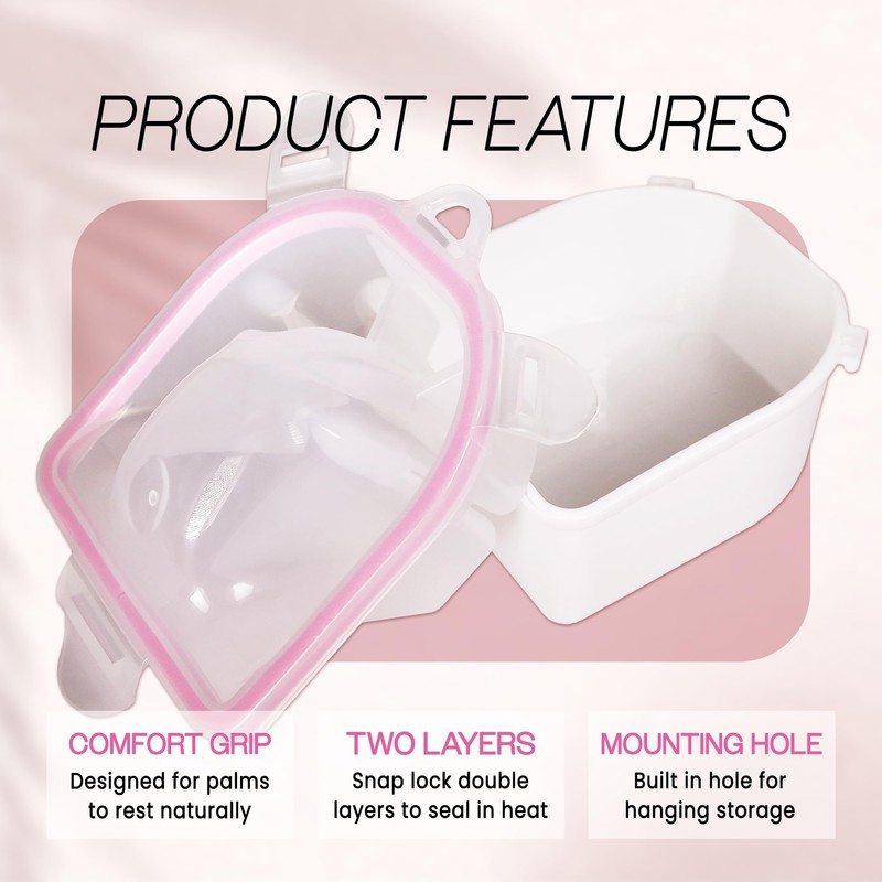 1PCS SOAKING SOAK BOWL TRAY NAIL ART WASH SOAKERS Manicure