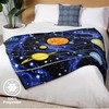 Dawhud Direct Fleece Throw Blanket - 50x60-Inch Plush Space Blanket