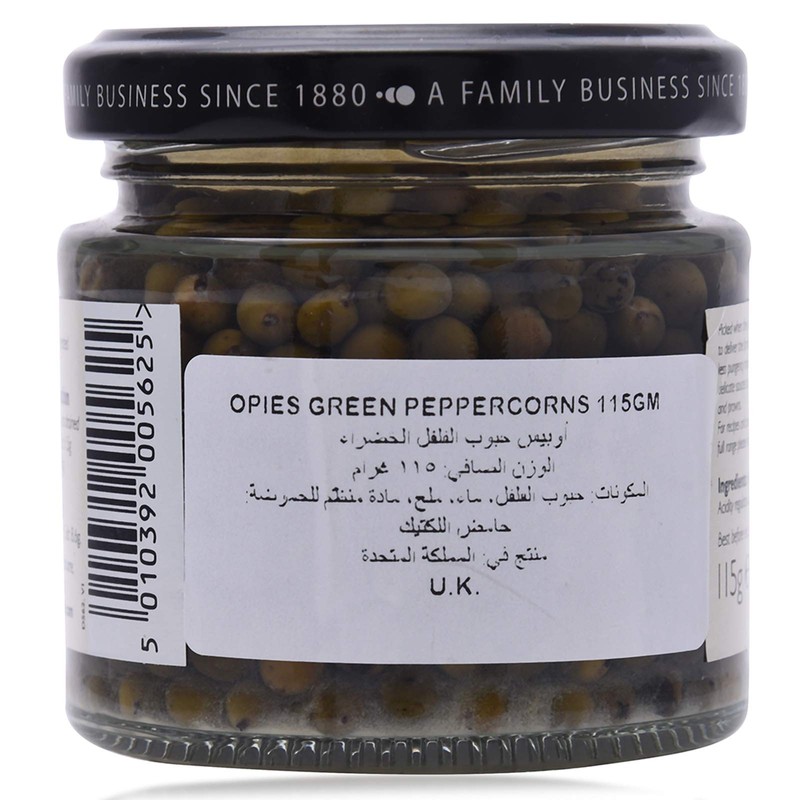 Opies Green Peppercorns in Brine 115g