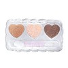 FORTUNE KOSE Prism Trick 01 (Crystal Beige) Eyeshadow 3 Color