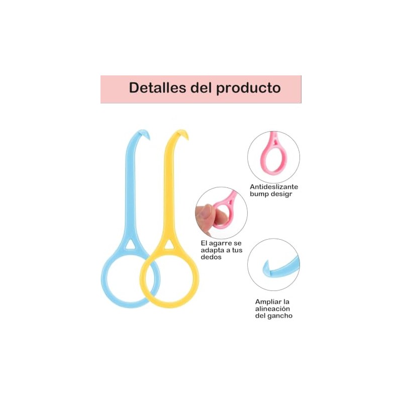 Personal Care Appliance Blanco 2.5 Cm 20 Piezas