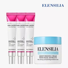 NS Home Shopping [NS홈쇼핑][엘렌실라] 수딩 달팽이 크림 50g 1개 + 피디알라겐 리바이브 아이크림 3개..[35795816] [NS Home Shopping][Elensilia] Soothing Snail Cream 50g 1 piece + PDRLAGEN Revive Eye Cream 3 pieces..[35795816] [Single option]