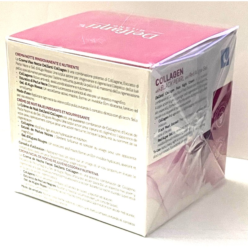 Delfanti Milano Collagen with Black Pearl & Red Algae Gel