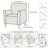 Stretch Accent Chair Cover Armchair Water Repellent Arm Chair Covers