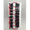 Marine Boat White Switch Panel 8 Gang Blue LED Indicator