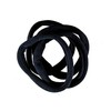 Extra Large Black Jersey Endless Snag Free Hair Bobbles Elastics