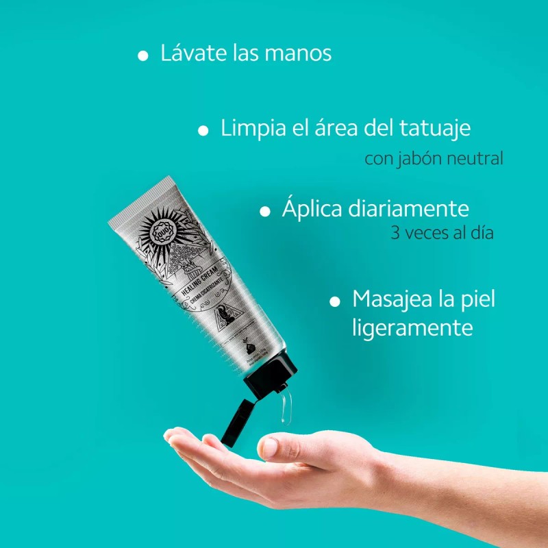 OUO Crema Cicatrizante Curación Rápida De Tatuaje Hidratante Ouo