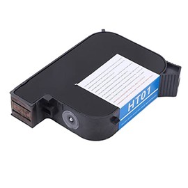 Cartucho de Tinta para Impresora de Inyección de Tinta, Cartucho de Tinta para Impresora Portátil HT01 de 42 Ml, Reemplazo de Cartucho de Impresora de