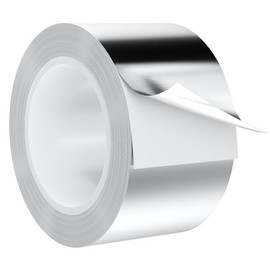 Aluminum Foil Tape Heavy Duty 2 Inch x 22 Yards（3.9 mil）, High Temp Waterproof HVAC Tape, Silver Insulation Adhesive for Ductwork, Sealing, Dryer Vent, Furnace, AC, Pipe Repair