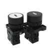 mxuteuk 1 NO Black 1 NO White momentary Switch Control