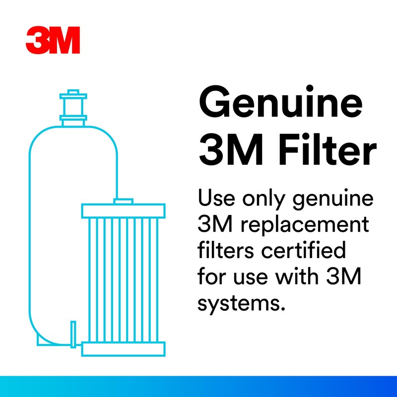 Filtrete Advanced Under Sink Quick Change Water Filtration Filter 3US-PF01,