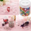 20 Pack 4oz Empty Clear Slime Containers,Round Plastic Cosmetic Jars