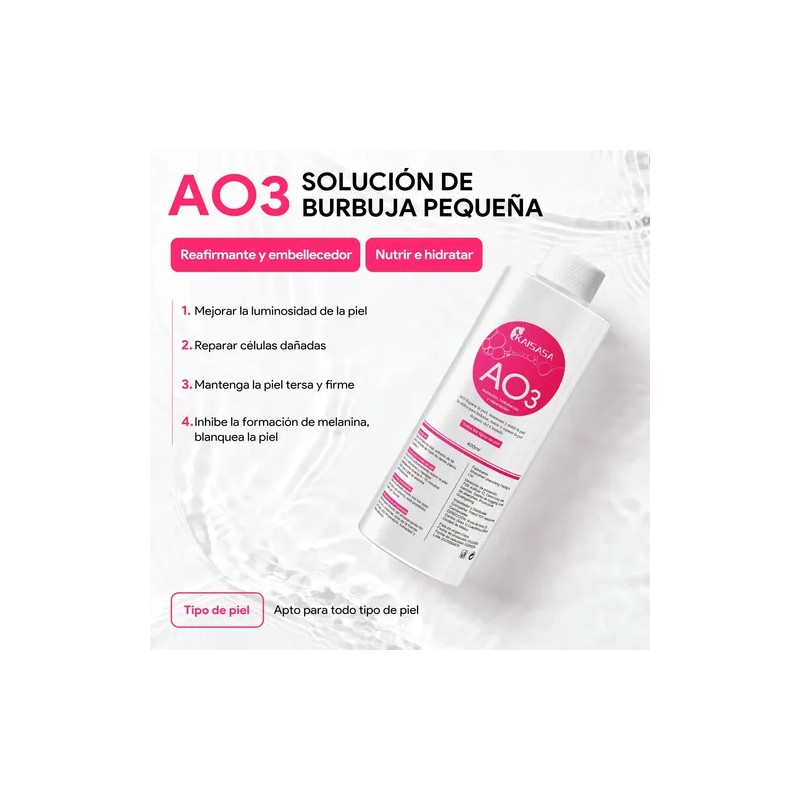 Kit Soluciones Hydrafacial As1 Sa2 Ao3 Hydradermabrasion