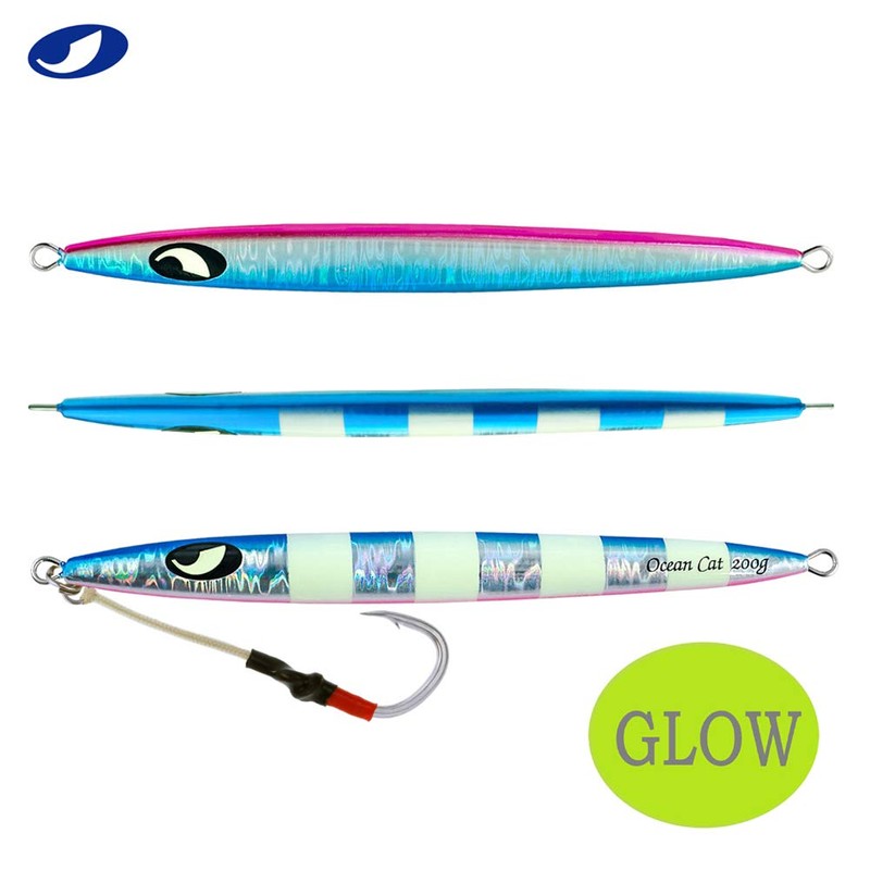 OCEAN CAT Speed Fall Fishing Luers Metal Vertical Lead Jigging
