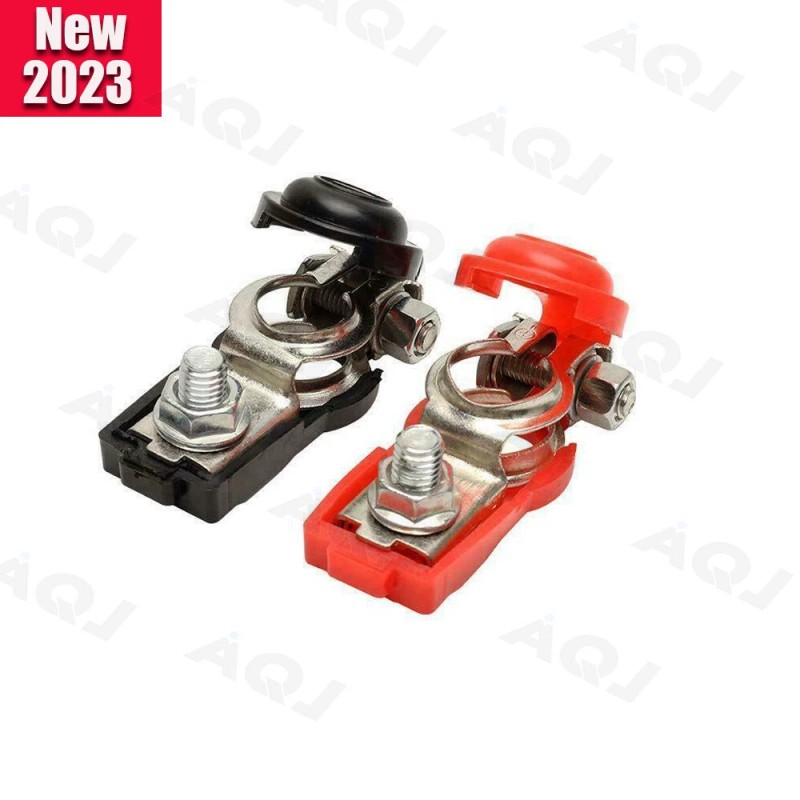 AQJ 1Pair/Car Battery Cable Positive/Negat
