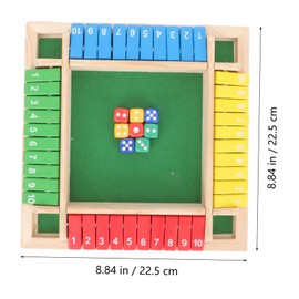 Kisangel 1 Set Number Board Party Games Board Games Player Board Game Board Game Accessories Wooden