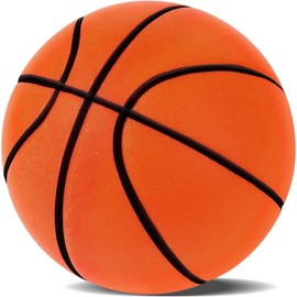 Irsnianianfa Silent Basketball-Size 7,2025 Upgrade Dribble Dream Silent-Basketball,Si-Lent Basket-Ball Dribbling Indoor,Foam Basketba-ll Indoor Training Quiet Ball Birthday Gift for Youth (Orange-A)