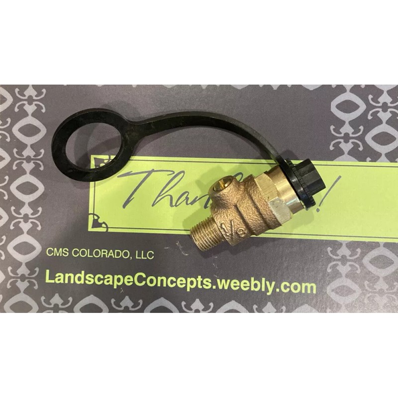 Wilkins 2-Pack (2) 1/8" x 1/4" NPT Test Cock Backflow