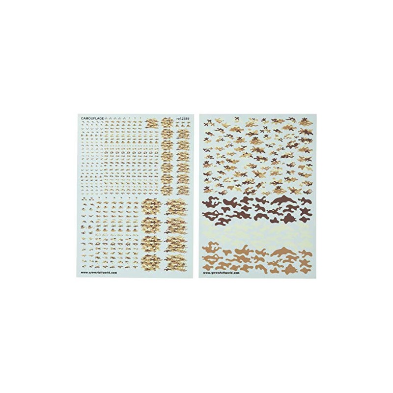 Green Stuff World: Waterslide Decals - Classic Desert Camo