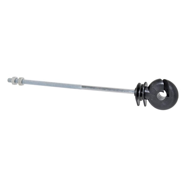 Electric Fence Offset Metric Ring Insulators, Pack of 10, Long-Shaft
